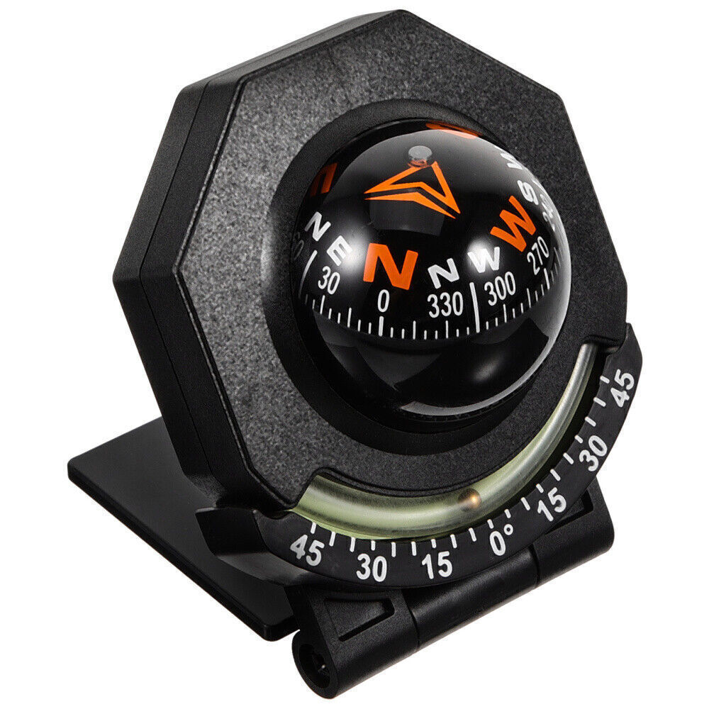 Car Interior Accessories Dashboard Mount Compass Vehicle Truck Boat Compass Tool