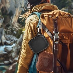 Satellite Communicator Case Compatible with Garmin InReach Black+Black Zipper