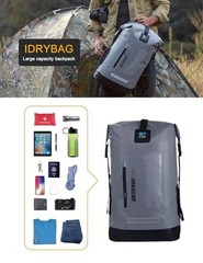 Waterproof Backpack for Men/30L/40L, Floating Dry Bag Kayak, Dry 20L Gray