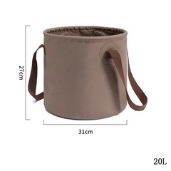 Waterproof Folding Bucket Collapsible Bucket for Outdoor Hiking Fishing Camping