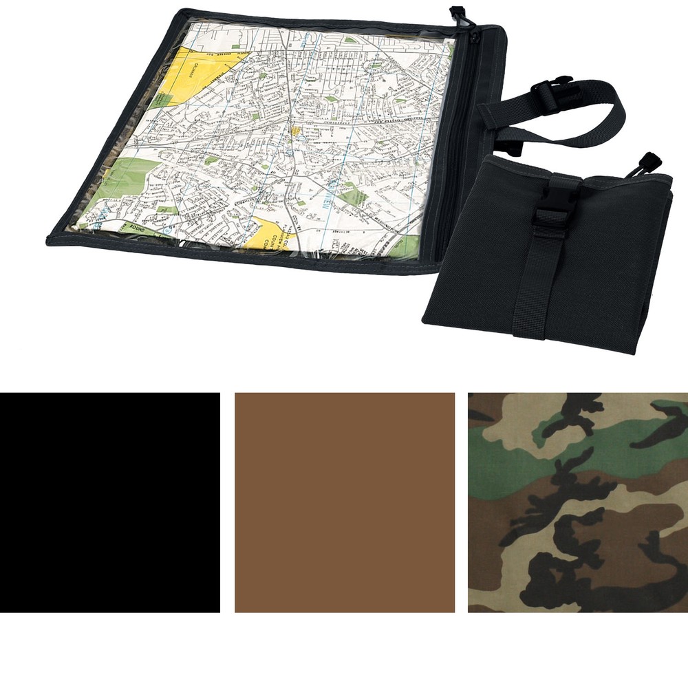 Rothco Waterproof Map & Document Case Tactical Protection Military Pocket Pouch