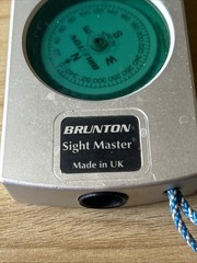 Brunton Clino Master Sight Master Professional Sighting Compass UK FOR PARTS