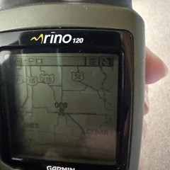 Garmin Rino 120 Handheld Hiking GPS Navigator & 2-Way Radio TESTED