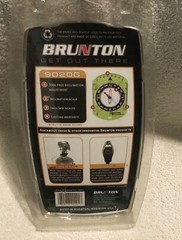 Brunton Optic Green Baseplate Map Compass 9020G