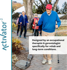 ACTIVATOR® 2 Walking Poles – Adjustable, Lightweight, Ideal for Stability & Trav