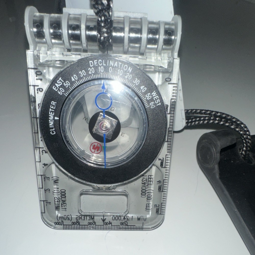 Brunton Eclipse Compass Clinometer with Lanyard & Protective Case