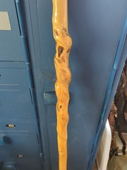 Natural Twisted Wooden Walking Hiking Stick Cane 50″