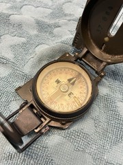 Lensatic ~ Engineer Compass, Military style hiking/camping