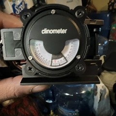 Anbte Outdoor Compass Clinometer Model ABT008 Black for Hiking