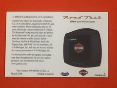 Garmin Zumo 550 GPS Harley Davidson Road Tech Quick Reference Guide *Cliff Notes