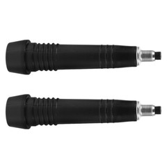 2PCS Trekking Pole Tips Cane Carbon Steel Hiking Pole Tip Walking Foot Tips New