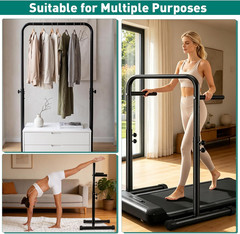 Walking Pad Handle Bar Only – Adjustable Heights Walking Pad Handrail for Differ