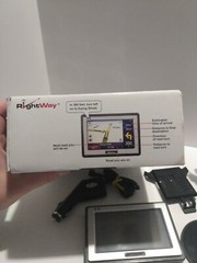 GPS Rightway 400 navigator Portable Navigation Device GPS RW400