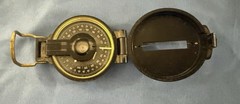 Lensatic Engineer Compass Vintage Early 1960s Navigation Tool- Storage Find