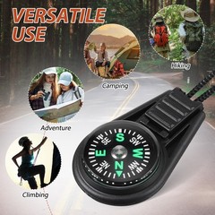 20Pcs Durable Pocket Compasses ABS Material Portable Outdoor Climbing Gear