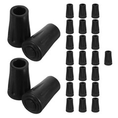 25 Pcs Hiking Pole Rubber Tips Replacement Walking Cane Replacements Heavy Duty