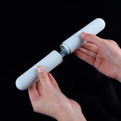 2 Pcs Travel Toothbrush Case，Toothbrush Containers，Portable waterproof
