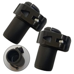 Hiking Essentials 2pcs Adjustable Trekking Pole Locks Lightweight Design