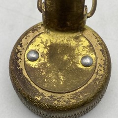 Vintage Brass Pin-On Compass PIC Japan Military Hiking Hunting
