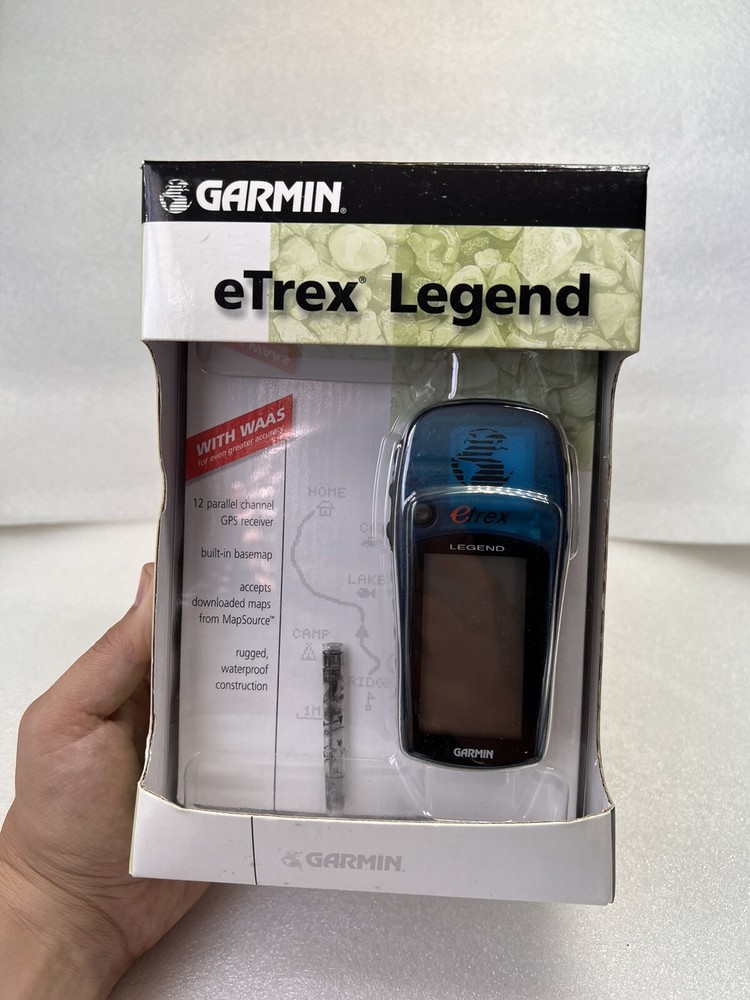 Garmin eTrex Legend Adventure Pack Bundle Blue