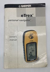 Garmin eTrex 12 Channel Personal Navigator GPS & Manual Tested Working