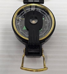 Engineer Directional Compass Glow In The Dark EDC Survival Hunting Hiking Vtg