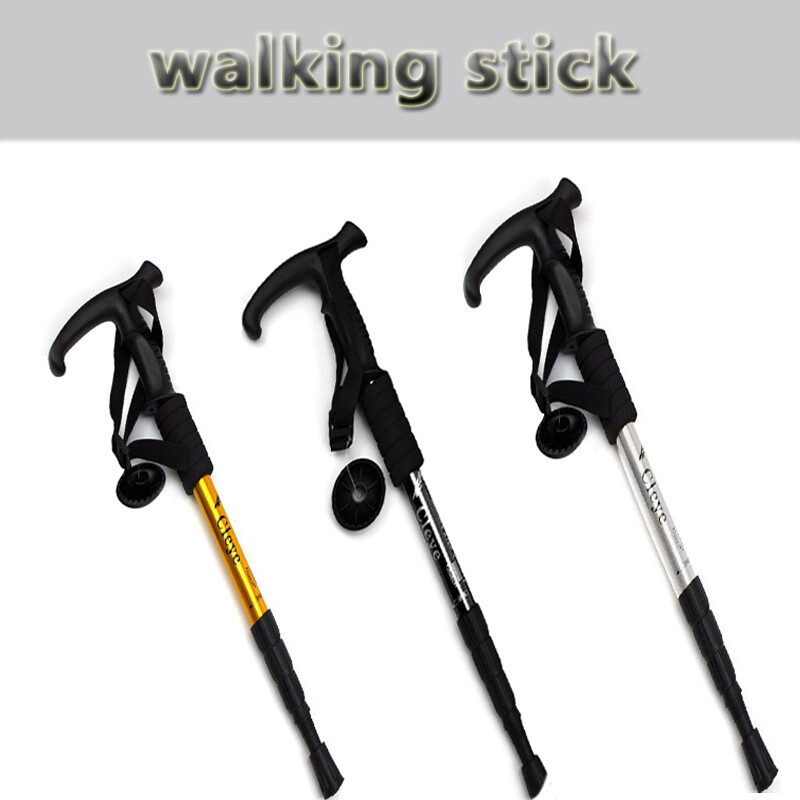 Hiking Walking Sticks Trekking Poles Collapsible Lightweight Outdoor New