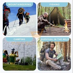Multi-Functional Hiking Stick Tactical Hiking Pole-Tool Equipment Hiking Pole US