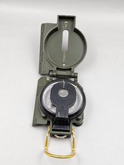 Compass Lensatic Versatile Military Style Hiking Survival Army Green Compass