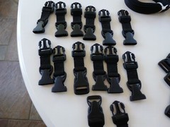 LARGE SELECTION OF INTERLOCKING FASTENERS AND WEBBING