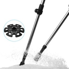 Trekking Pole Replacement Accessories, 5Pcs Walking Hiking Stick Snow Baskets
