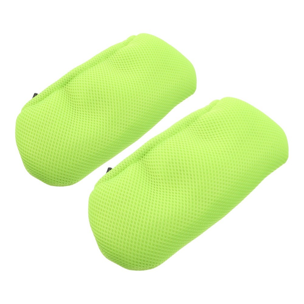 2Pcs Reusable Cotton Underarm Crutch Cushion Pads Light Green Comfortable Grip