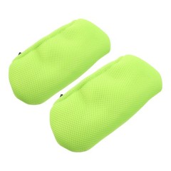 2Pcs Reusable Cotton Underarm Crutch Cushion Pads Light Green Comfortable Grip