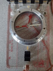 VTG Silva Type 15T The Ranger Navigation Compass w/ Leather Case