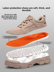 Shock Absorbing Insoles Anti Odor Sweat Wicking Shoe Inserts Comfort