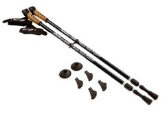 New Keenfit BLACK 2-Piece Fitness Exercise Assisting Walking Poles