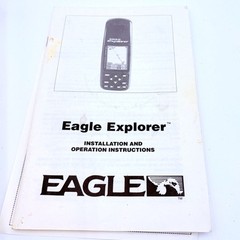 Eagle Explorer Handheld GPS 12-Channel Receiver w/ Box & Manual NEW