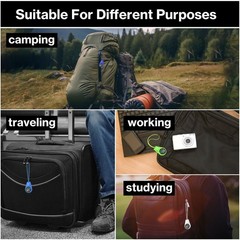 Mini Compass Keychain for Kids – Multi-Color Pocket Compass for Camping, Hiking
