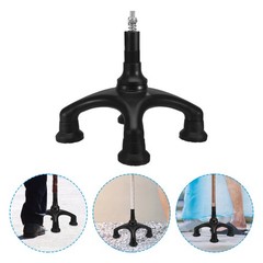Four-legged Crutch Base Stable Tips for Walking Sticks Quad Cane