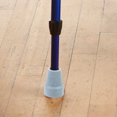 4Pcs Reusable Shock Absorbing Rubber Feet Walking Pole Tips for Hiking Camping