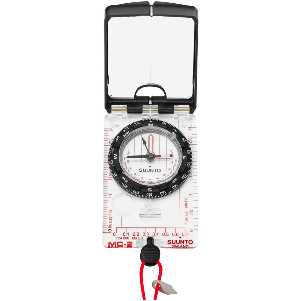 Suunto MC2D Navigator Compass with Inch Scales and USGS Scales Azimuth