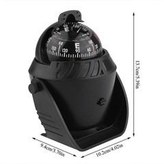 Portable Dash Mount Self adhesive Compass Ball for Marine Boat Truck Car Outdoor