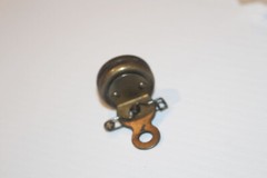 Vintage Compass Marbles Gladstone Brass Small Pin On Hunting Coat Lapel USA