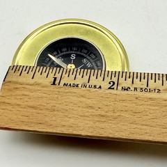 Vintage Pocket Compass Made In Taiwan