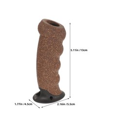 6Pcs Comfortable Cork Handle Grips for Trekking Poles and Skiing Accessories