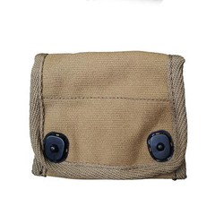 Reproduction Ww2 Us Compass Pouch Bag With Modern Compass