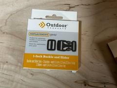 Outdoor Products 1 Inch Buckle & Slider Replacement Gear – 10 boxes new