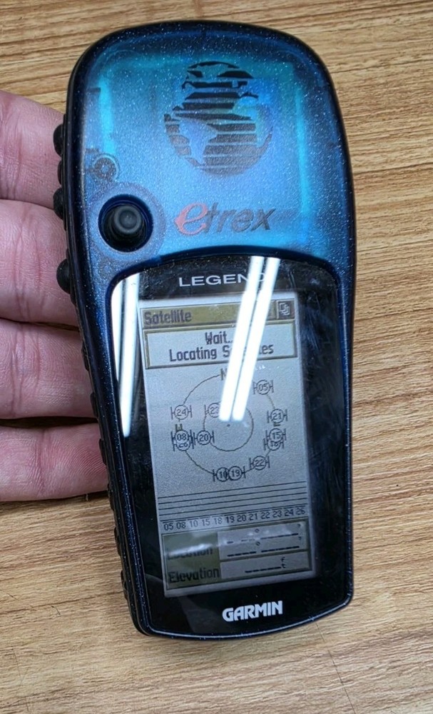 Garmin eTrex Legend Handheld GPS With Cover