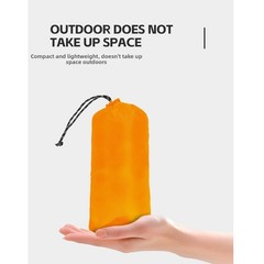 3in1 Waterproof Hiking Rain Jacket with Storage Pouch for Easy Outdoor Use