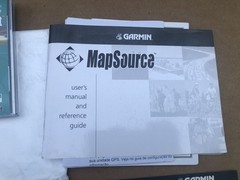 VINTAGE GARMIN GPS V DELUXE PERSONAL NAVIGATOR – TESTED & WORKING